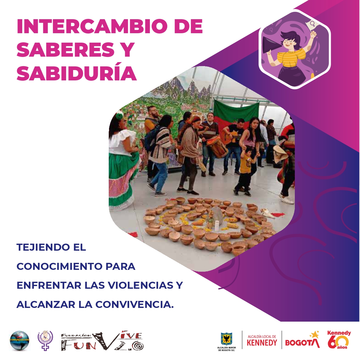 Kennedy por los derechos de las mujeres: cartilla 1 – Encuentros de intercambios de saberes y sabiduría