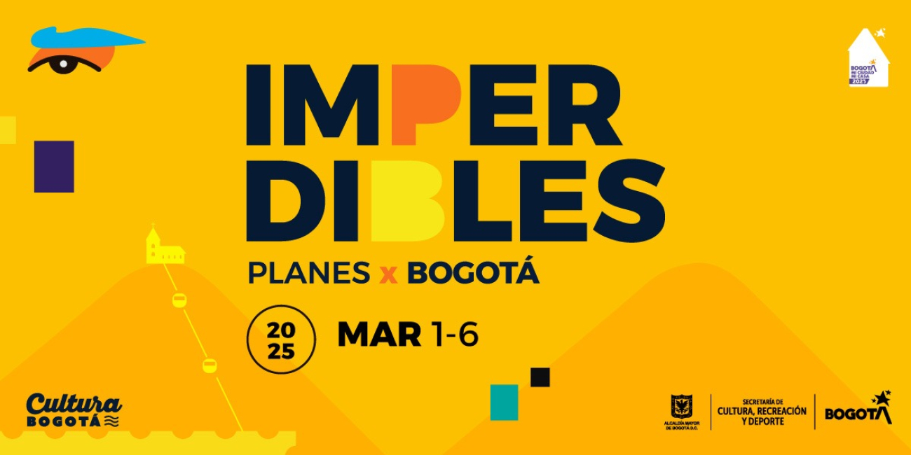 Planes imperdibles de #Cultura en #Bogotá para marzo de 2025
