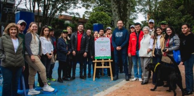 Usaquén entrega parque San Patricio completamente renovado