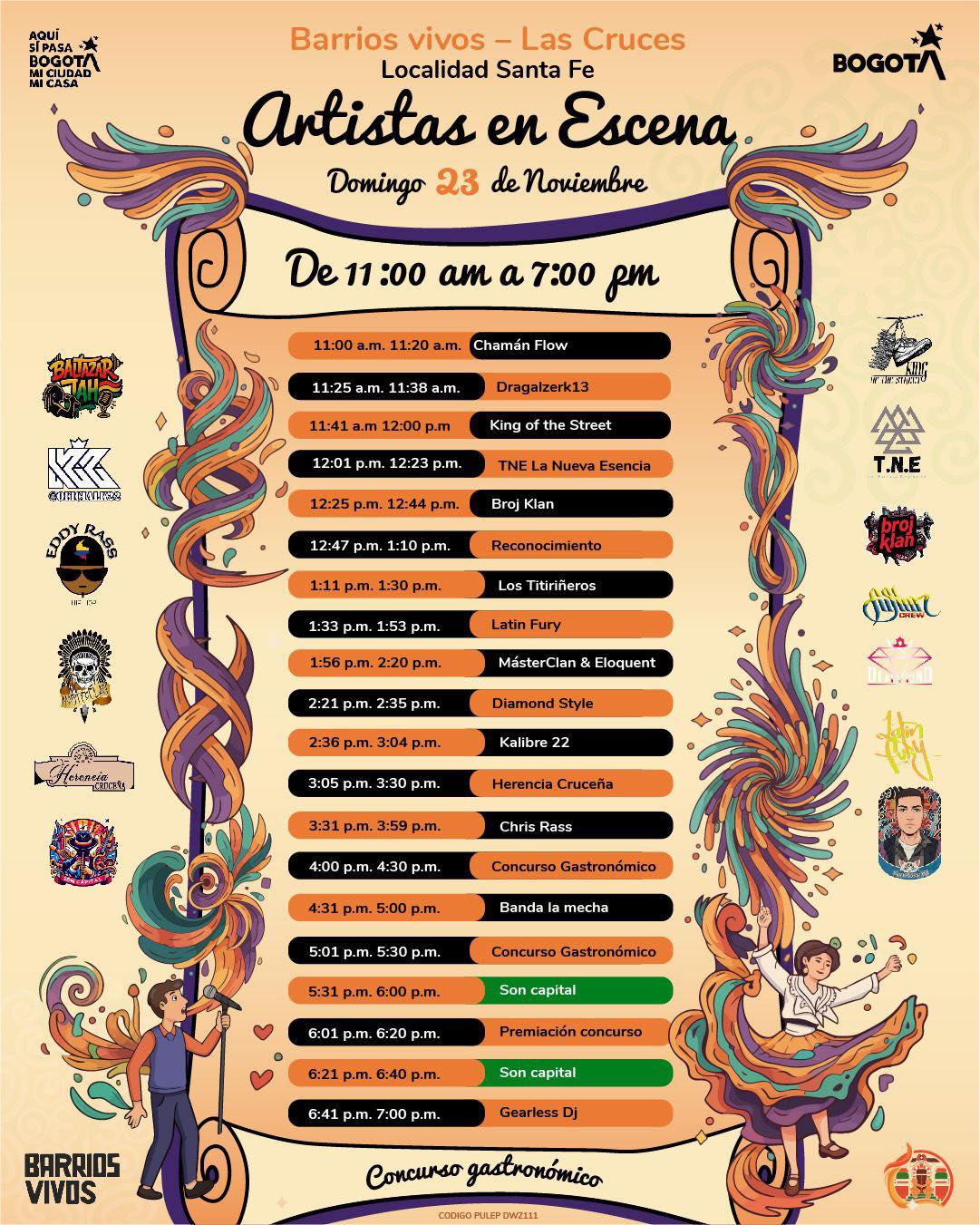 🎉🥳 #BarriosVivos te invita al Festival Sabor y Alma Cruceña
