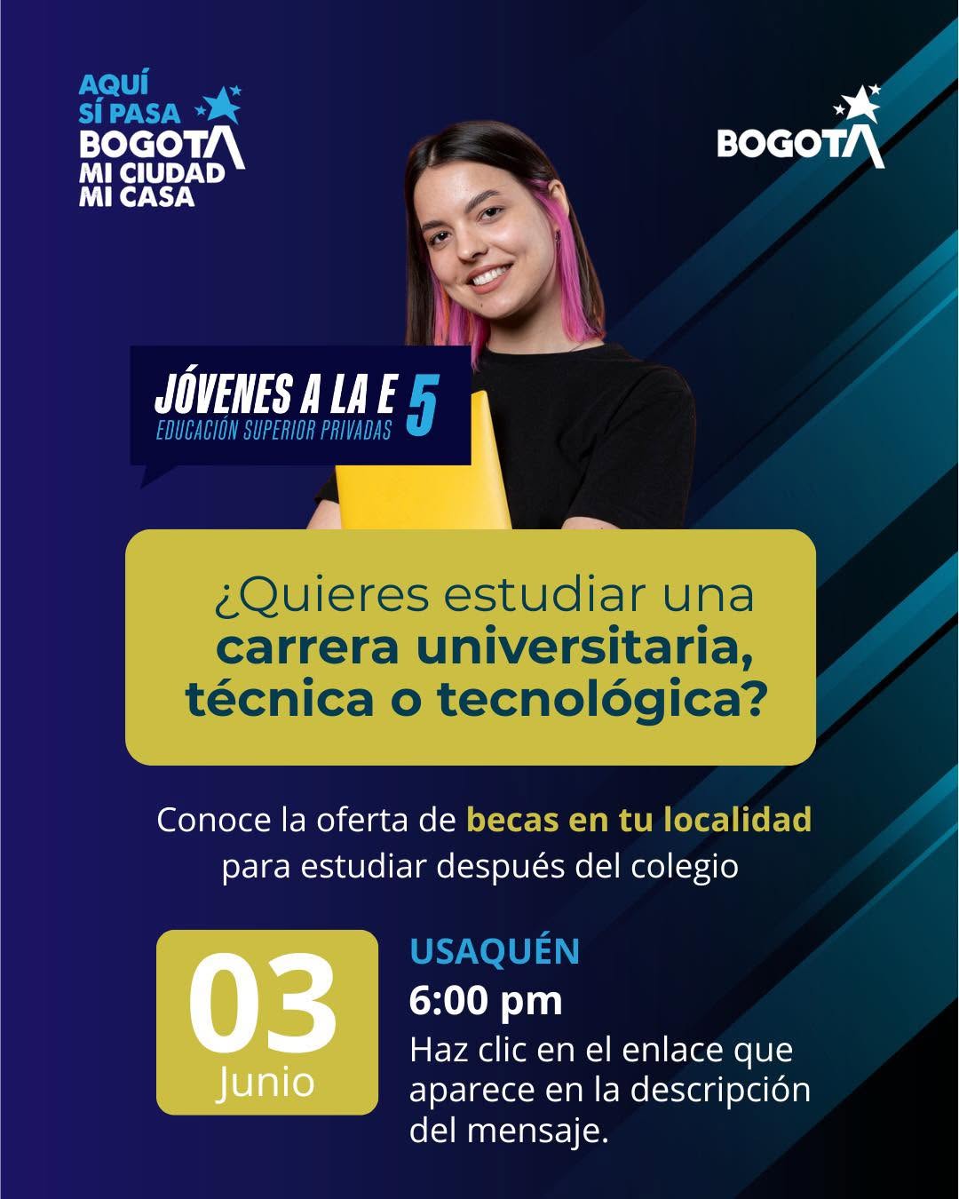 JÓVENES A LA E