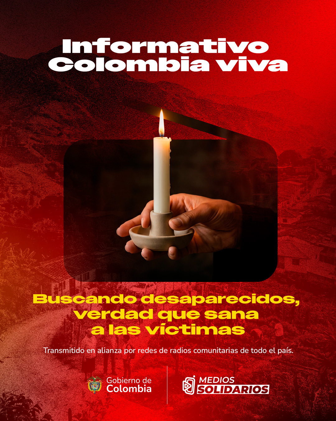 BUSCANDO DESAPARECIDOS, verdad que sana a las víctimas